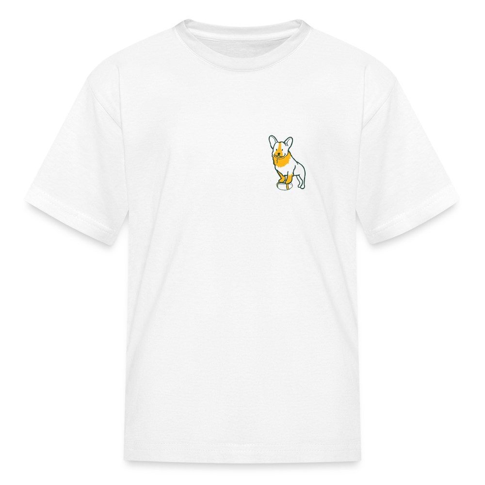 Puppy Love Kids' T-Shirt - Cute Dog Graphic Cotton Tee for Boys & Girls (Light Colors) - Perfect for Playdates, School & Family Outings