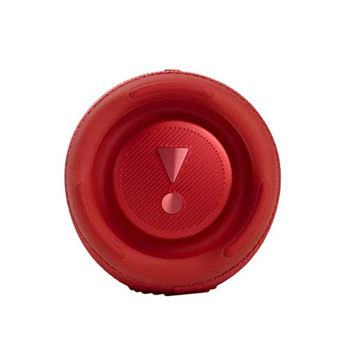 JBL Charge 5 Waterproof Bluetooth Speaker with Built-in Power Bank - Portable Wireless Speaker for Outdoor, Beach, Pool & Travel - Includes gSport Carbon Fiber Case (Red)