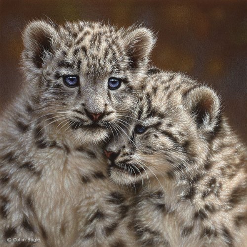 Collin Bogle Playmates Artist's Proof Giclee Art Print on Premium Paper - Perfect for Home Decor, Art Collectors & Gift Giving