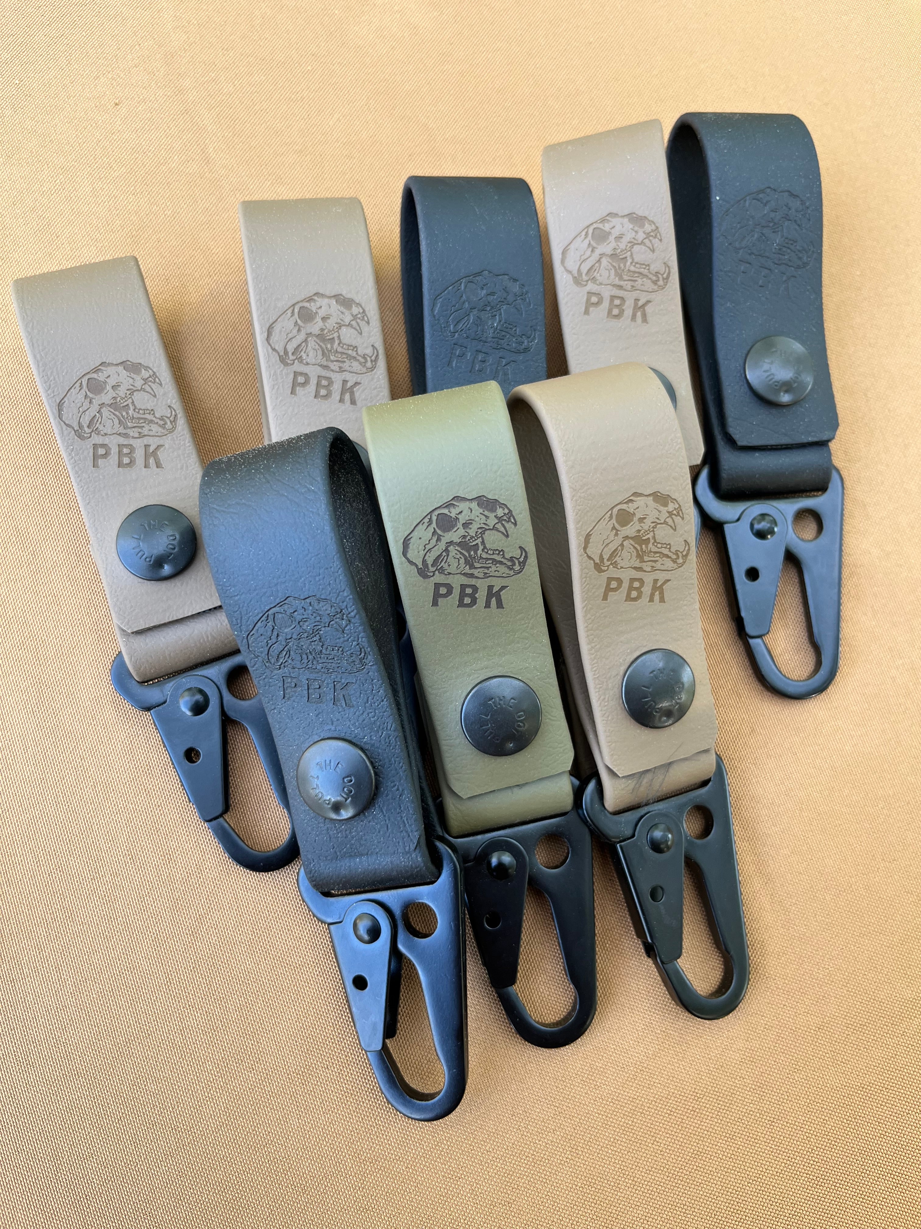 Durable Multi-Purpose Keychain, Glove Clip & Ear Protection Holder - Perfect for Keys, Gloves & Earplugs at Work, Gym or Outdoor Activities