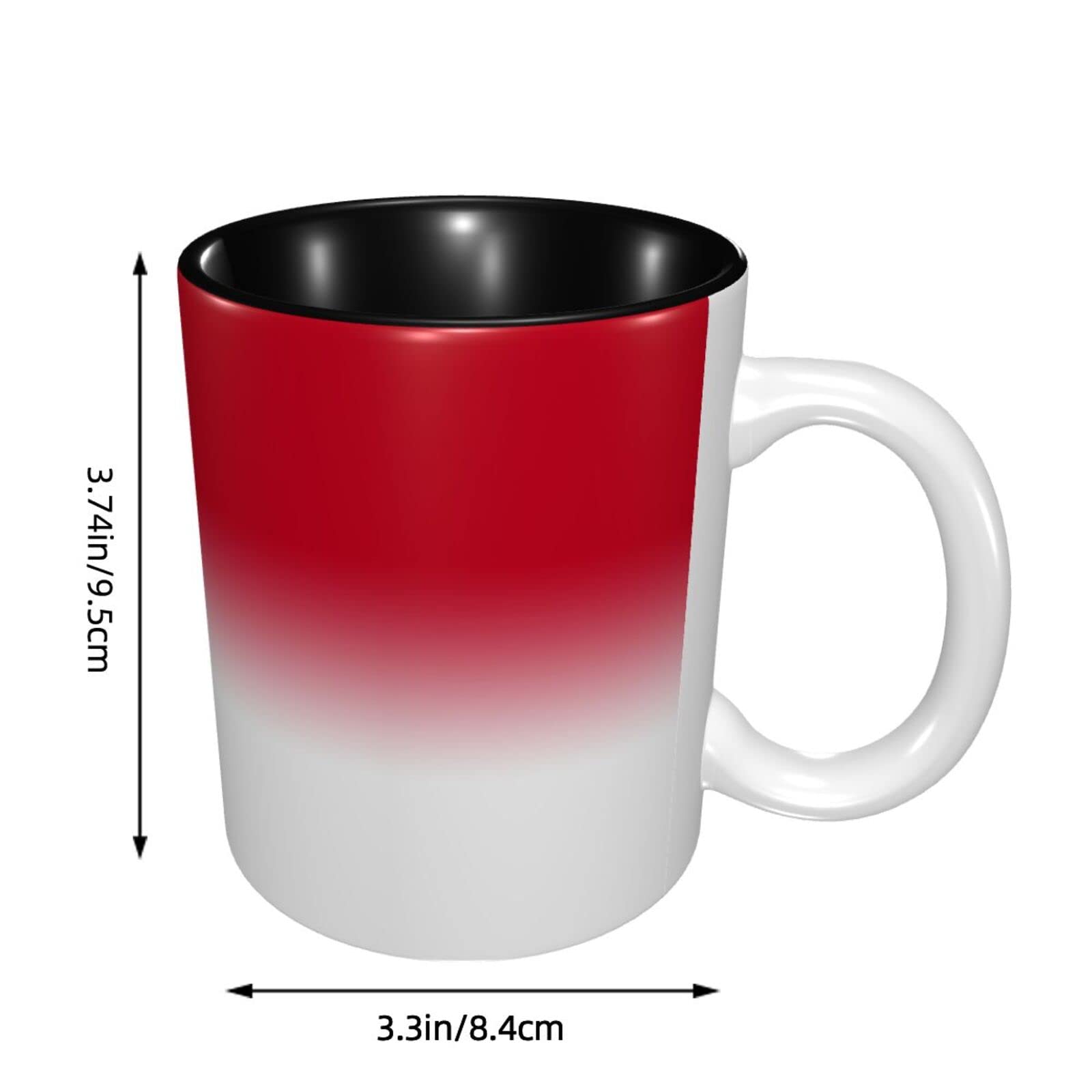 Custom Personalized Baseball Coffee Mug - Ceramic Cup with Handle, Add Name & Number, Team Colors - Perfect Gift for Men, Women & Baseball Fans - Great for Home, Office & Game Day Use