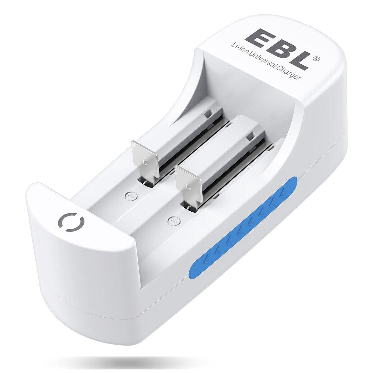 EBL 839 Universal Lithium Battery Charger for 18650 16340 14500 Li-ion Rechargeable Batteries - Fast Charging for Flashlights, Vapes, and Electronic Devices