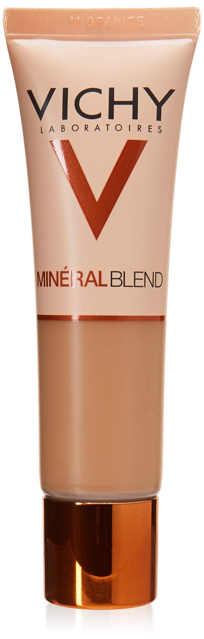 VICHY Mineralblend Makeup Foundation 15 Terra - 30ml Single Pack | Natural Coverage for Sensitive Skin | Perfect for Daily Wear & Professional Makeup Looks