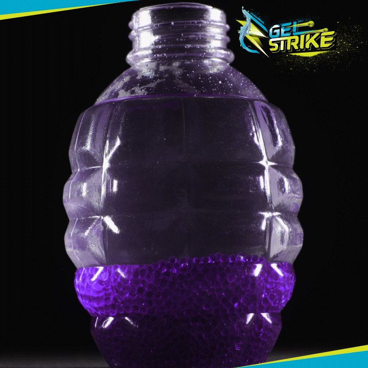 GEL STRIKE GEL BALLS - 20,000 Count - Purple - Perfect for Gel Blaster Games, Outdoor Shooting Practice & Tactical Training