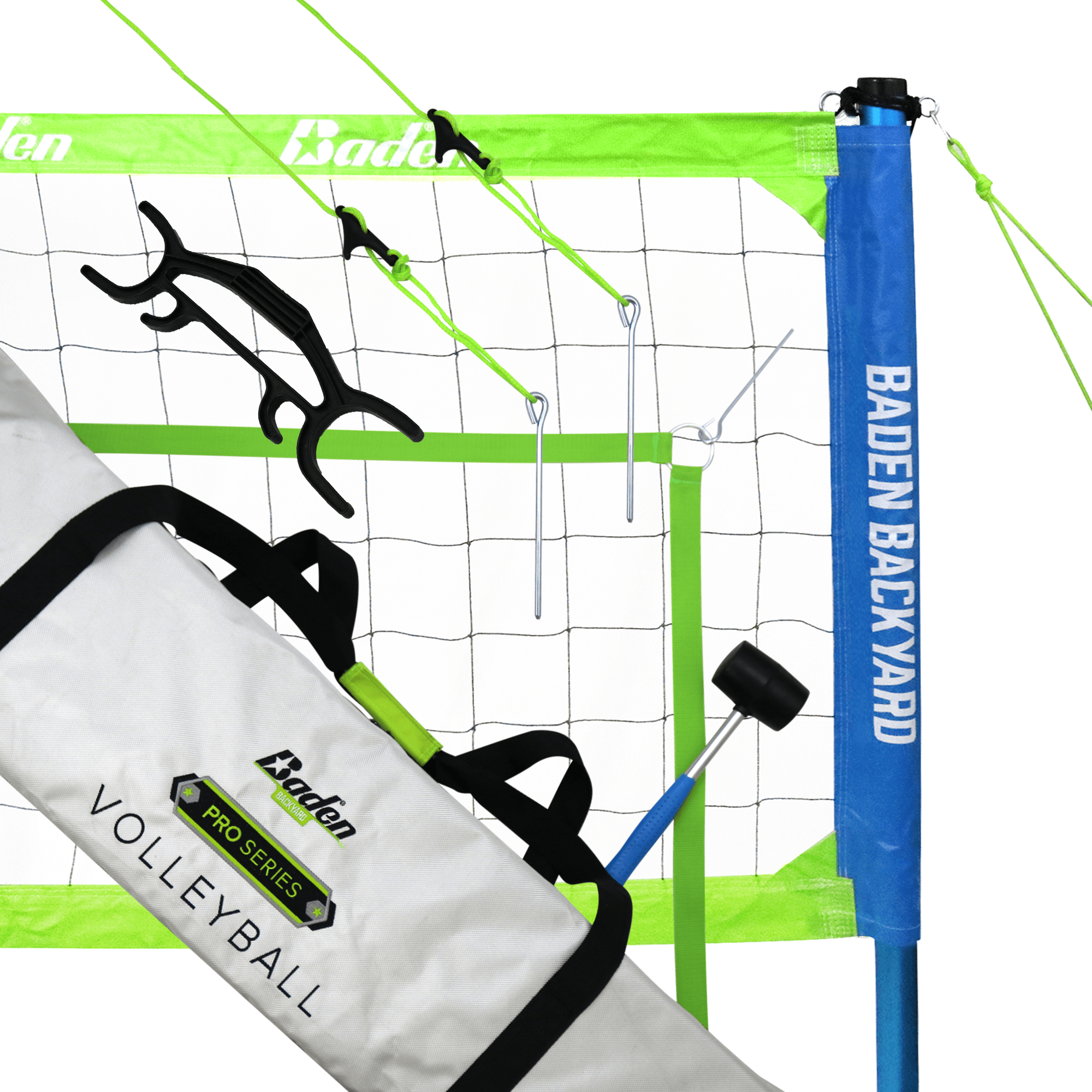 Professional Volleyball Set with Ball, Net, and Pump - Perfect for Beach, Backyard, and Indoor Games - Ideal for Training, Tournaments, and Family Fun
