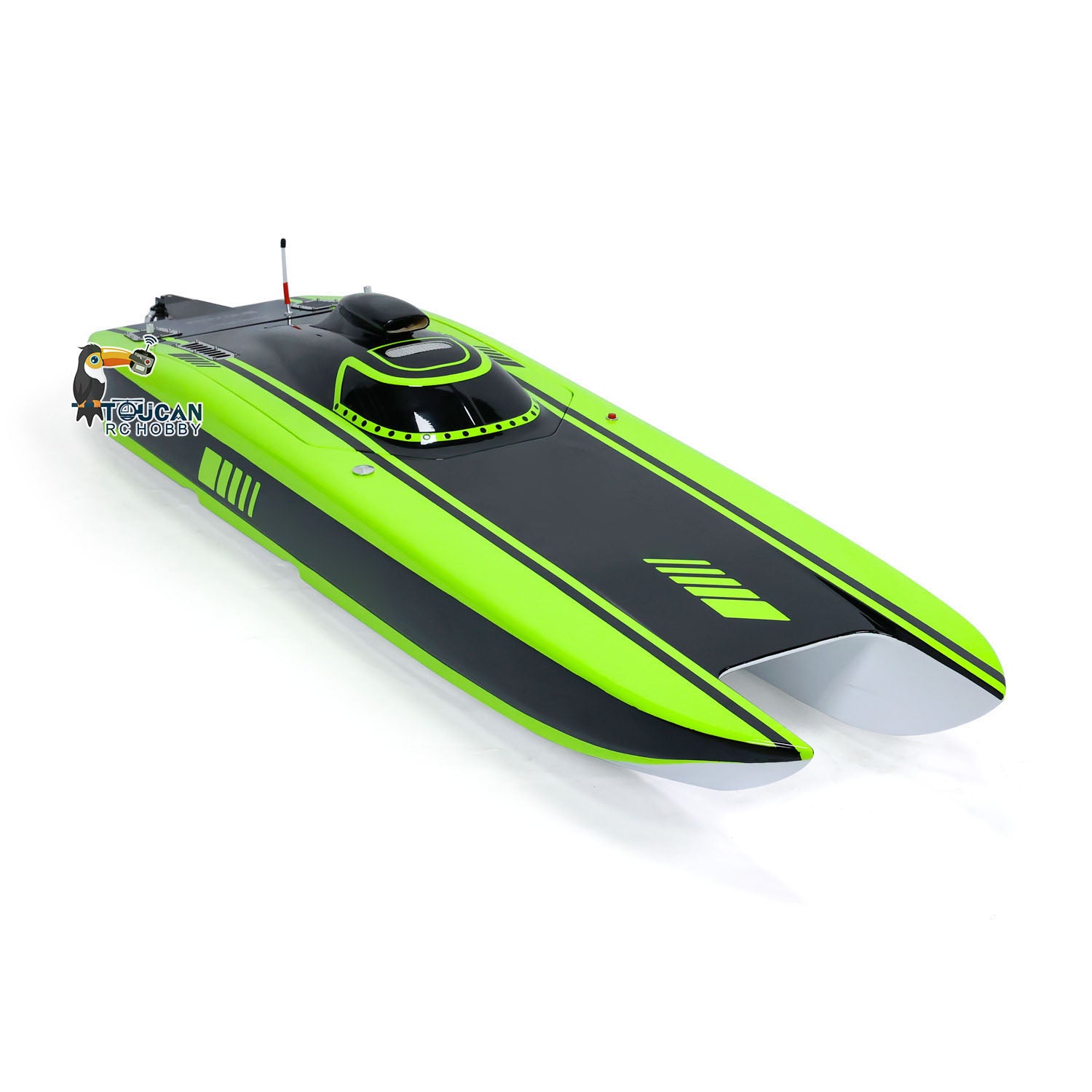 G30E 30CC Gas-Powered Racing RC Boat Kit - Painted Kevlar Hull, DIY Model with Engine, Servo & Controller (1300x360x220mm) - High Speed 65-70km/h - Perfect for Lakes, Ponds & Competitive RC Racing