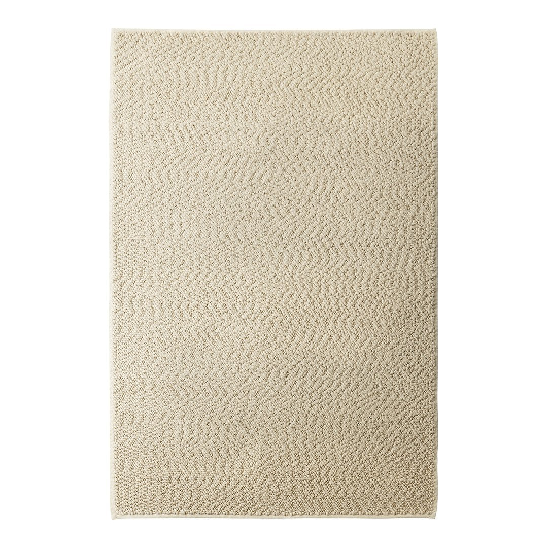 Nina Bruun Gravel Rug - Modern Handwoven Jute Area Rug for Living Room, Bedroom, or Dining Room - Eco-Friendly Natural Fiber Floor Decor for Boho & Scandinavian Home Style