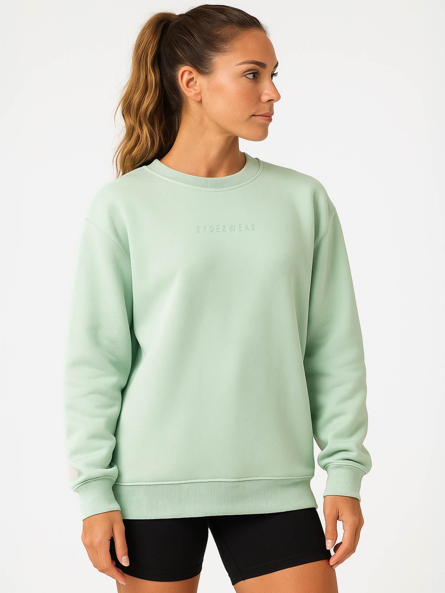 Spearmint Boyfriend Pullover Sweater - Cozy Oversized Knit Top for Women | Perfect for Casual Outfits, Date Nights & Layering
