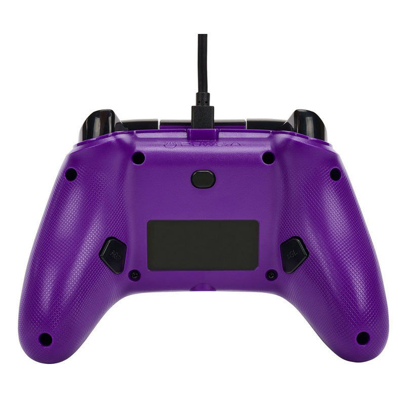 PowerA Wired Controller for Xbox Series X|S & Xbox One - Purple Hex Design - Perfect for Gaming, Streaming & Competitive Play