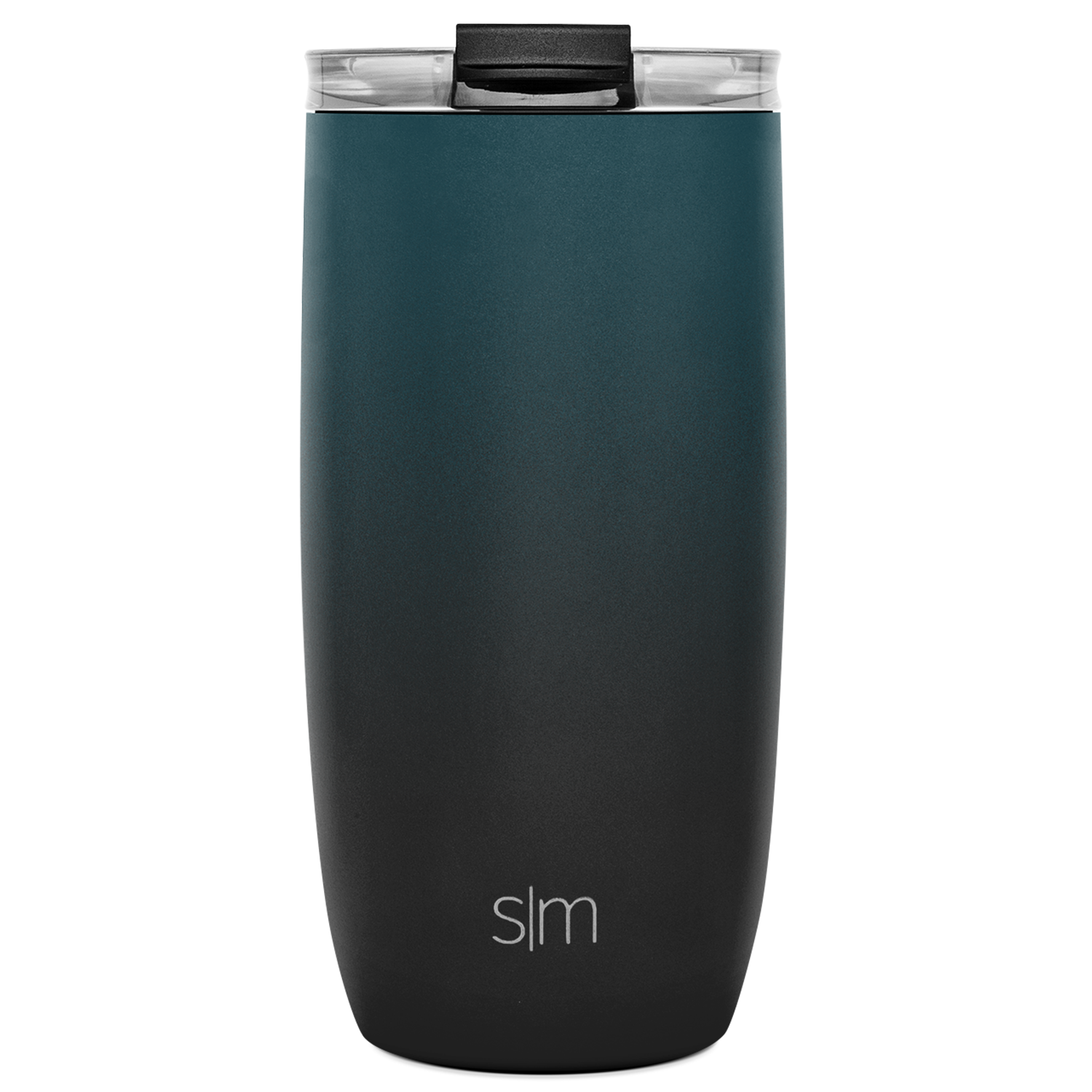 Voyager 20oz Insulated Tumbler with Clear Flip Lid & Straw - Leakproof Stainless Steel Travel Mug for Hot & Cold Drinks - Perfect for Office, Gym, Hiking and Outdoor Activities