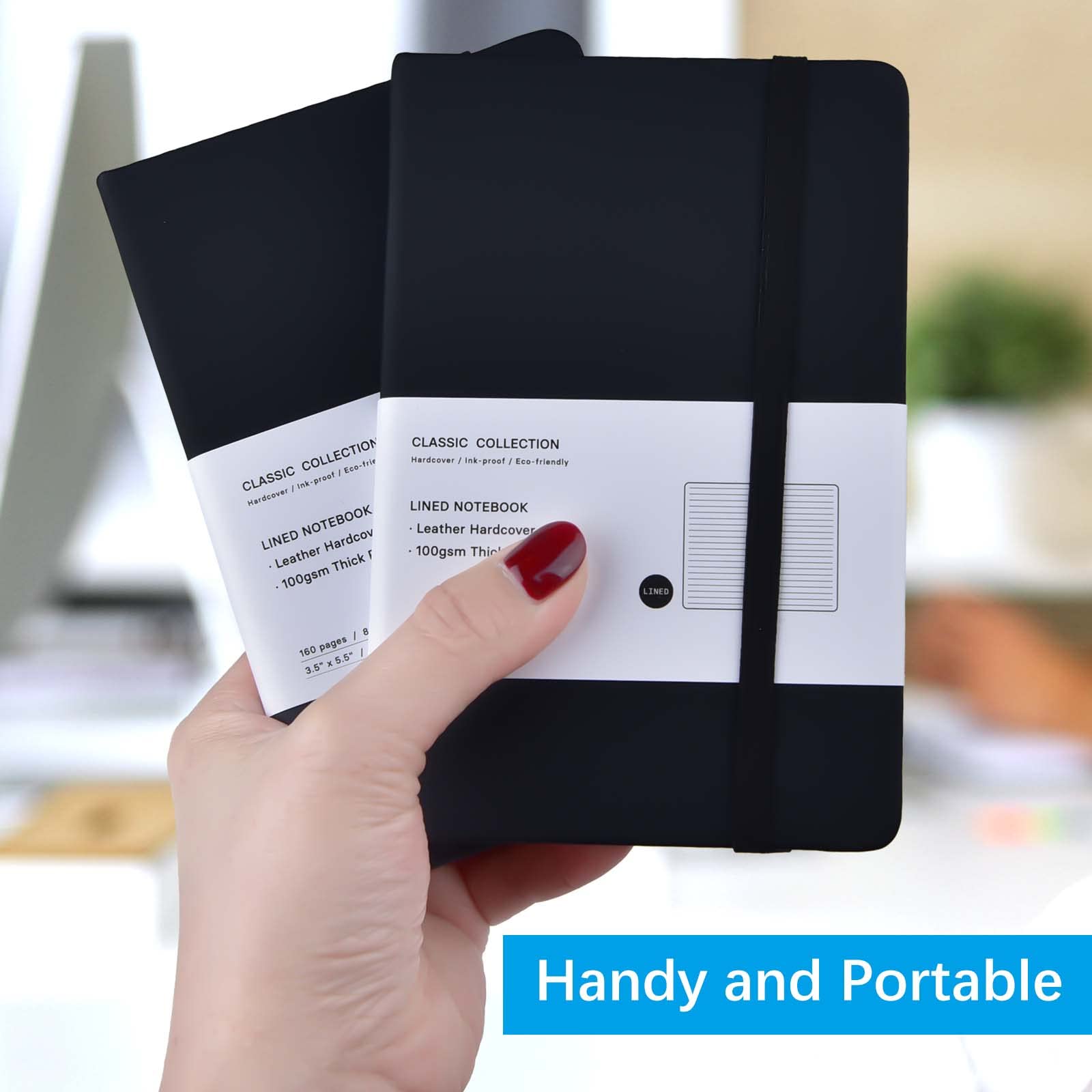 Coopay 12 Pack A6 Mini Notebooks - 3.5