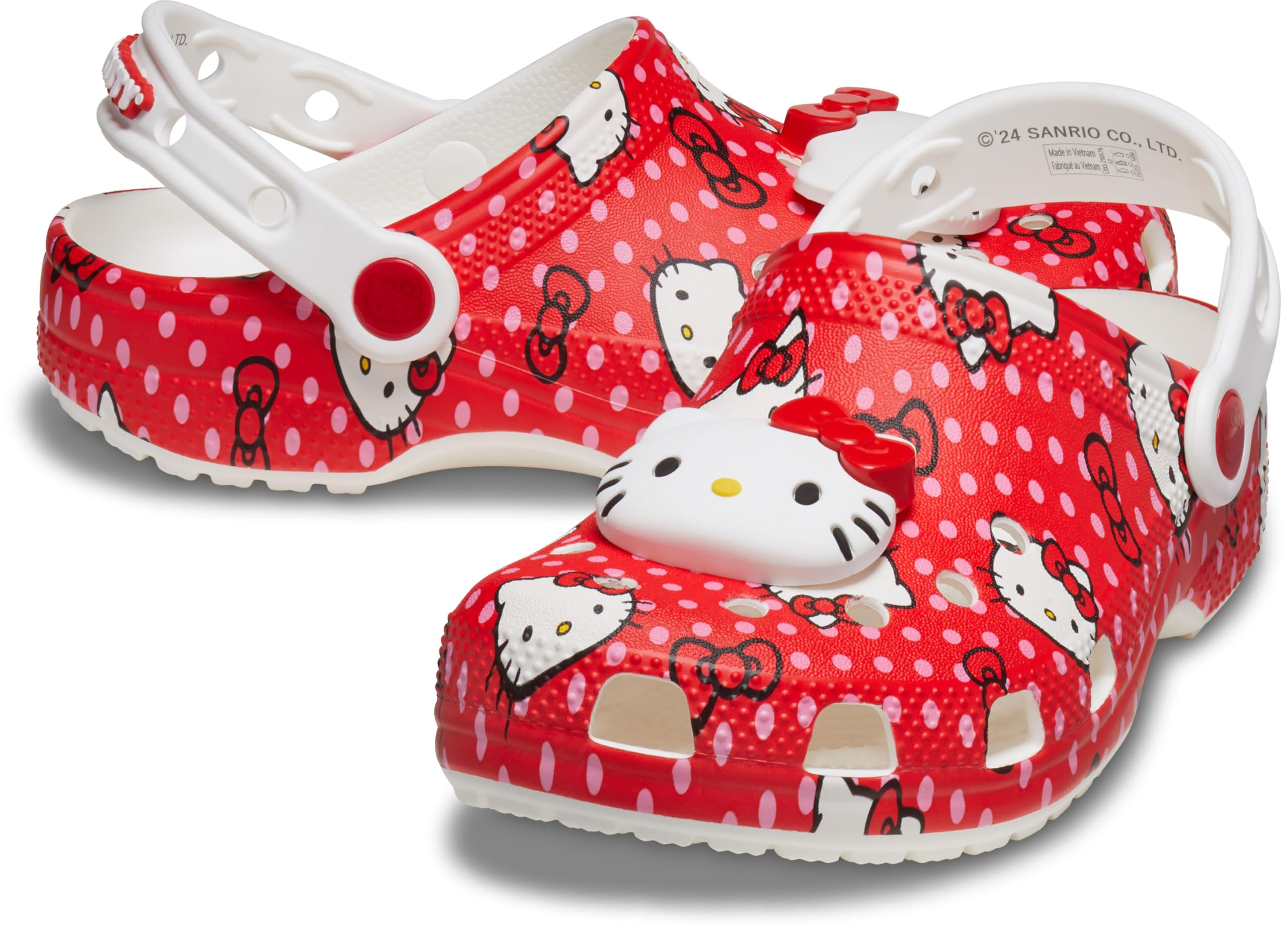 Crocs Unisex-Child Sanrio Hello Kitty & Friends Classic Clogs (Toddler) | Comfortable Kids Water Shoes for Beach, Pool & Playtime | Lightweight & Slip-Resistant Sandals for Boys & Girls