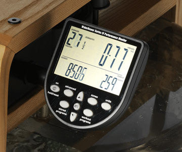 WaterRower Natural Rowing Machine with S4 Performance Monitor - Perfect for Home Gym, Cardio Workouts & Full-Body Exercise