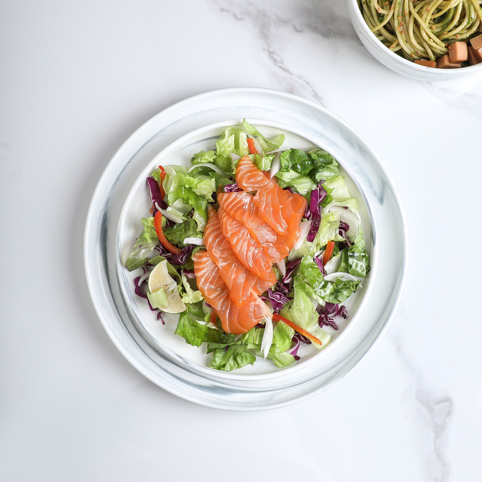 Brighton Porcelain Salad Plate - Elegant Gray Dinnerware for Fine Dining & Entertaining | Perfect for Restaurants, Weddings & Special Occasions