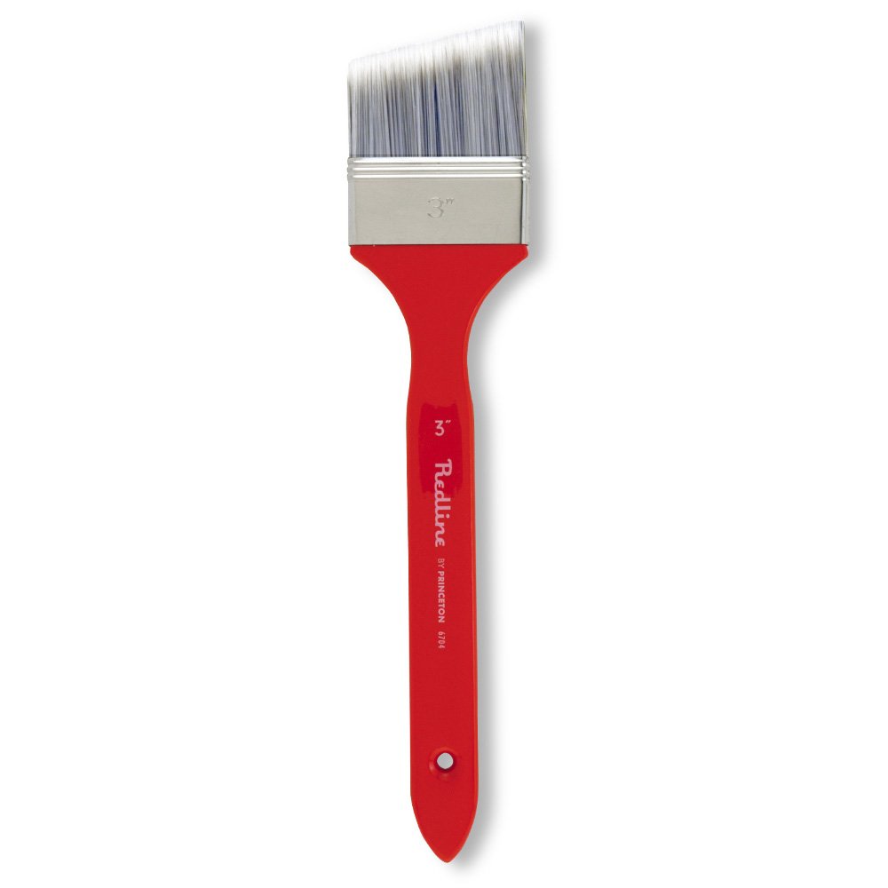 Princeton Redline Paintbrush - 3 Inch Professional Artist Brush for Oil, Acrylic & Watercolor Painting - Perfect for Canvas, Wood & DIY Art Projects