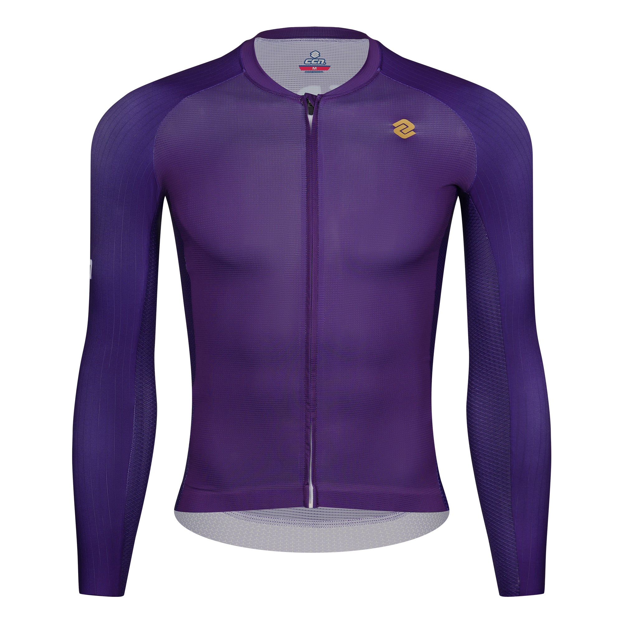 Men's Long Sleeve Cycling Jersey - Breathable Performance Bike Shirt for Road & Mountain Biking - PRO Cycling Gear for Training & Racing