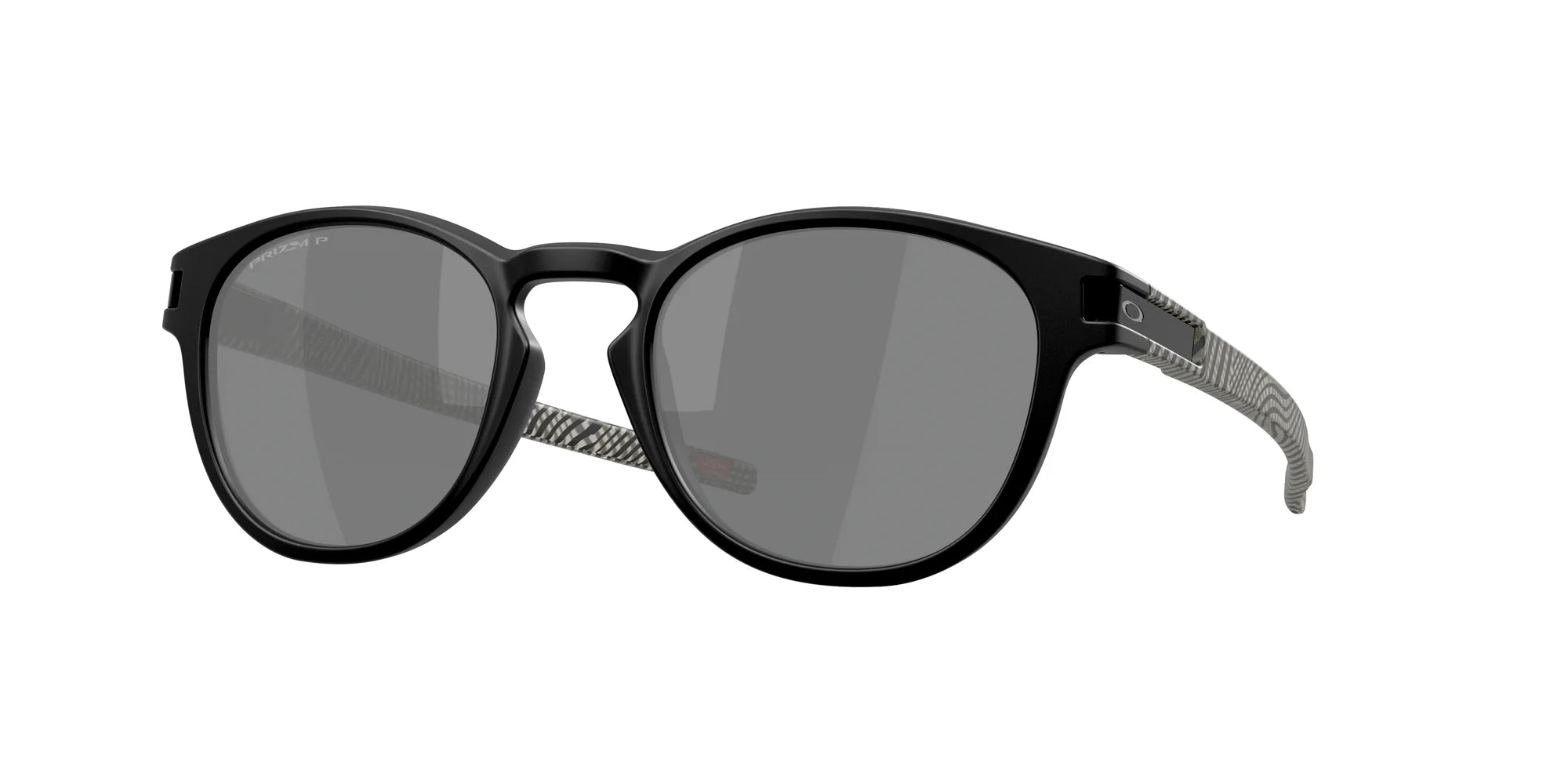 Oakley Latch Matte Black Sunglasses - Polarized Sports & Driving Shades for Men & Women - UV Protection, Lightweight Frame - Perfect for Running, Cycling & Outdoor Activities