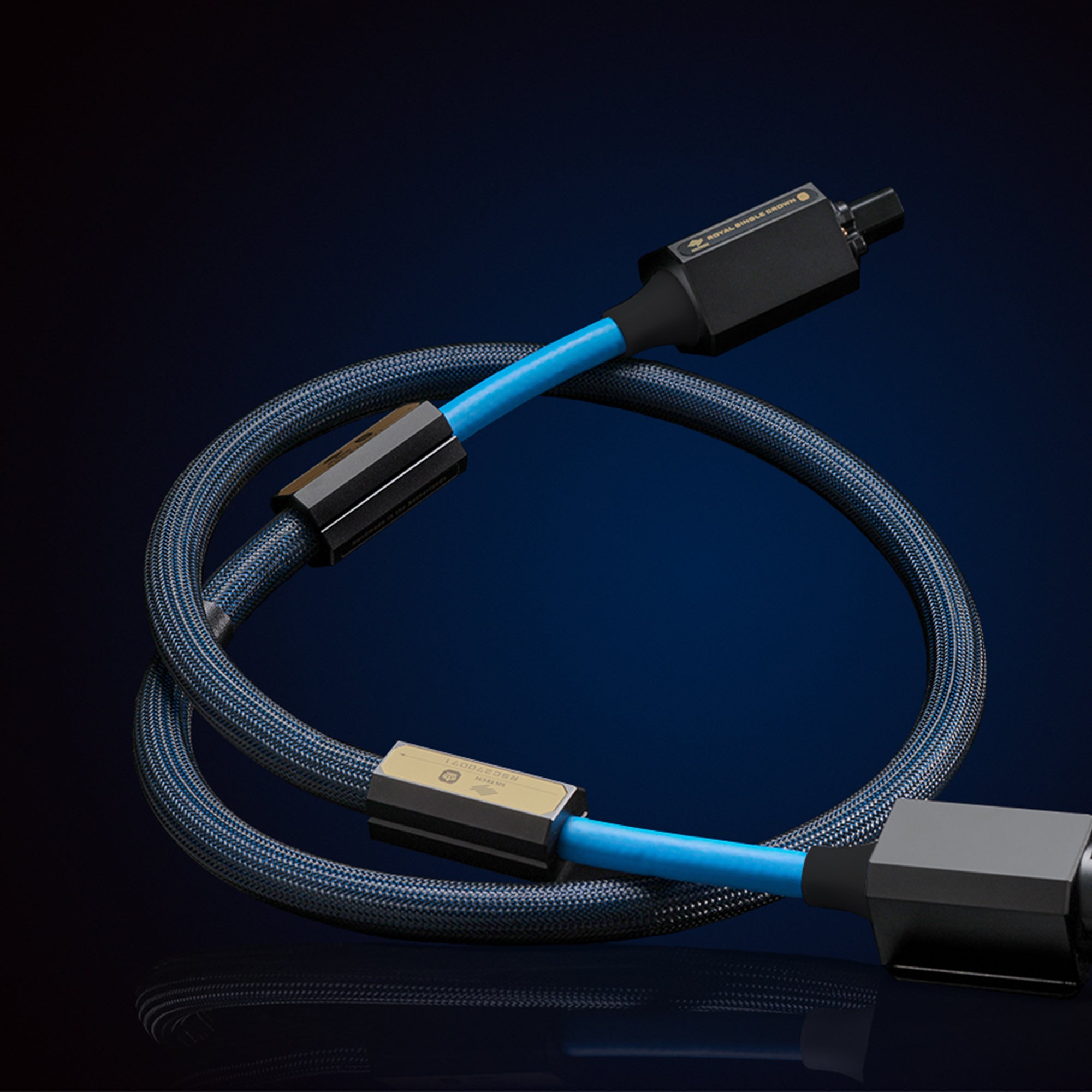 Siltech Royal Single Crown Power Cable - Premium Audio Power Cord for High-End HiFi Systems | Perfect for Home Theater & Audiophile Setups