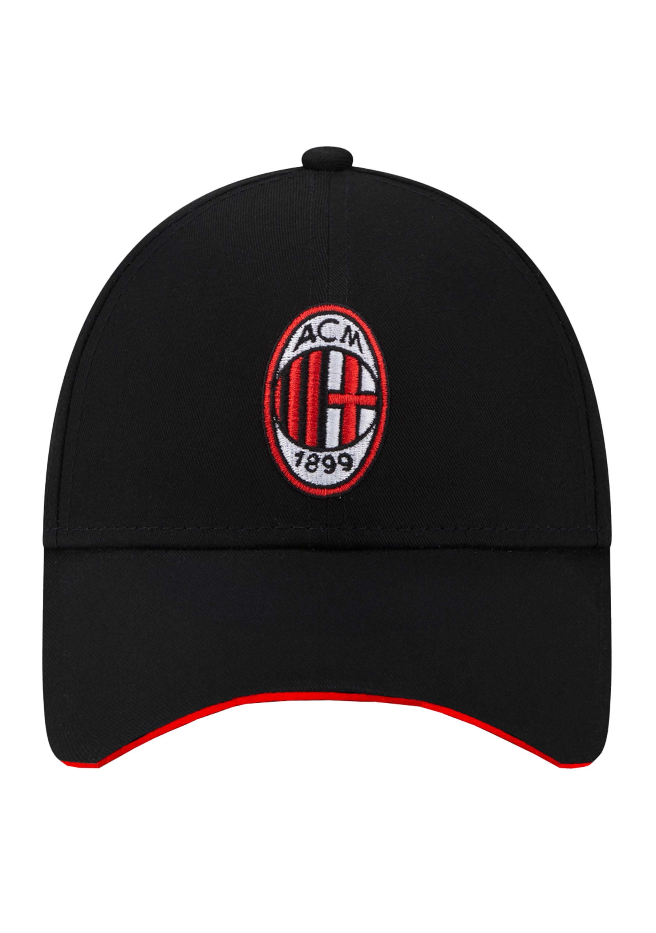 AC Milan Perth Tour Cap - Official Football Club Hat for Fans, Men & Women - Perfect for Soccer Games, Travel & Outdoor Activities