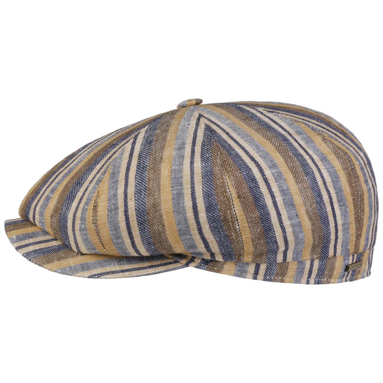 Stetson Hatteras Sacota Linen Flat Cap for Men - Classic Summer Hat for Outdoor Activities, Travel & Casual Wear