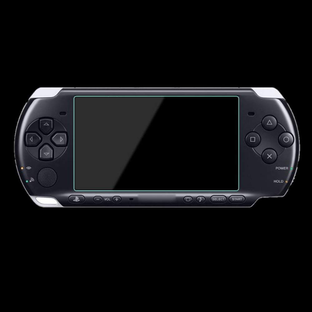 Premium Clear LCD Screen Protector for Sony PSP 1000/2000/3000 - Anti-Scratch Film with Microfiber Cleaning Cloth - Perfect for Gaming Protection & Travel Use