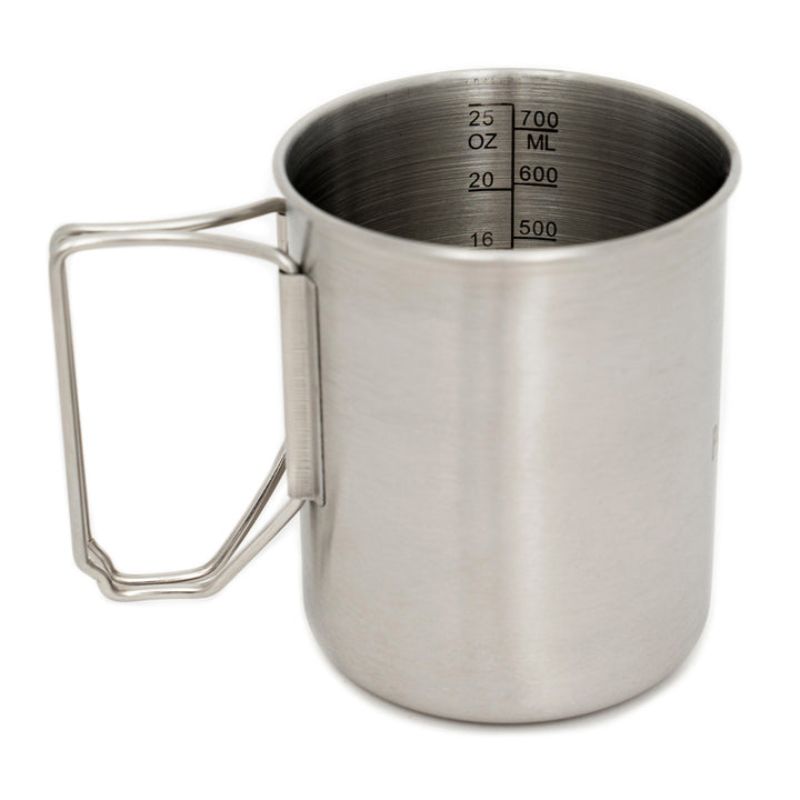 Pathfinder 25oz Stainless Steel Cup with Lid - Insulated Camping Mug for Hot & Cold Drinks, Perfect for Hiking, Travel, and Outdoor Adventures