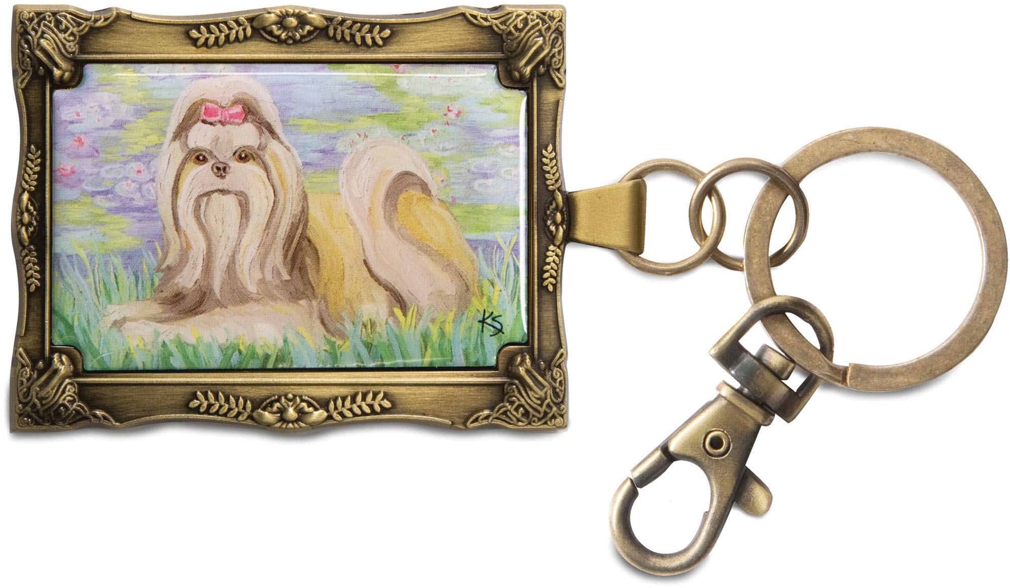 Shih Tzu Keychain for Dog Lovers - 2