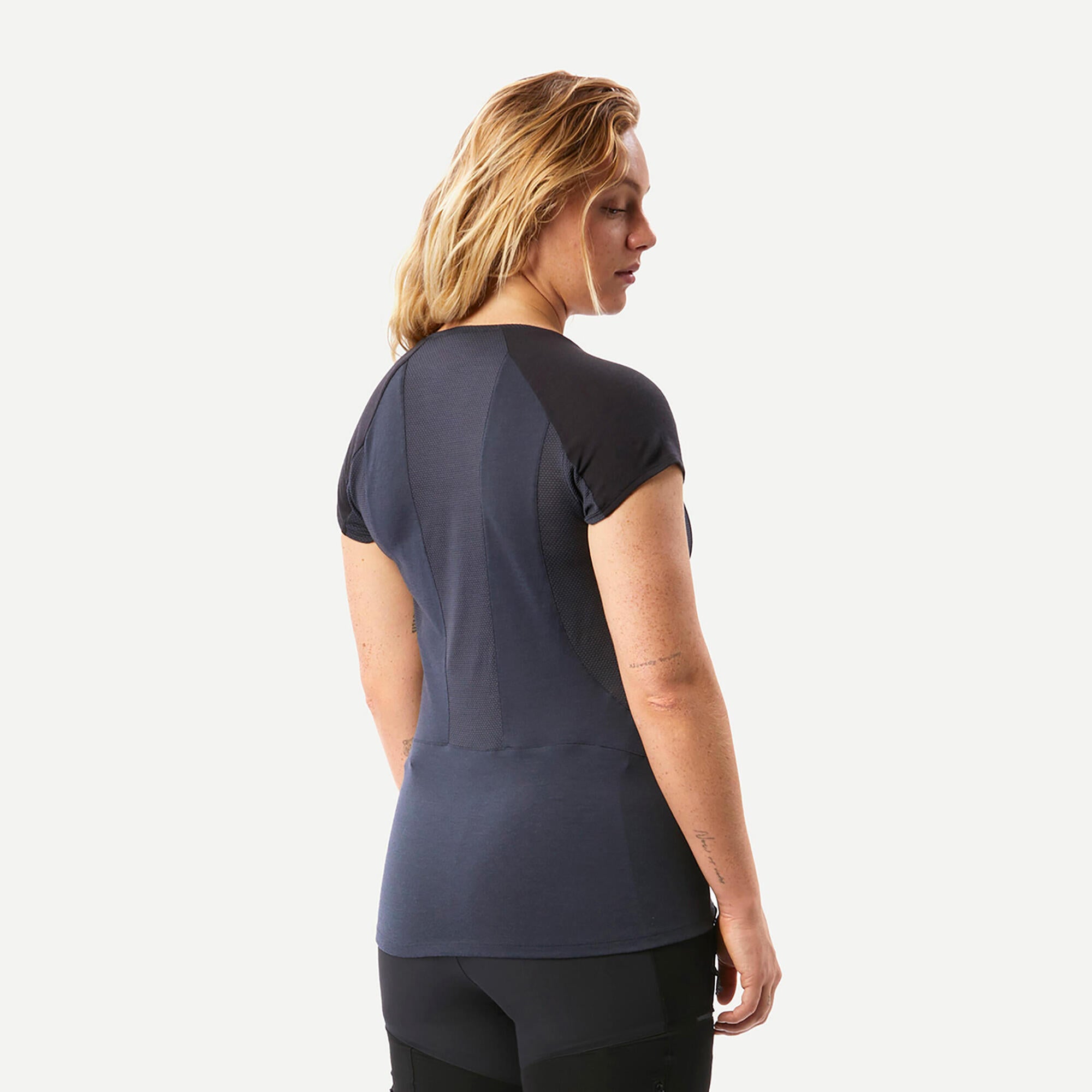 Simond Women’s MT500 Merino Wool T-Shirt - Soft Breathable Base Layer for Hiking, Yoga & Outdoor Activities