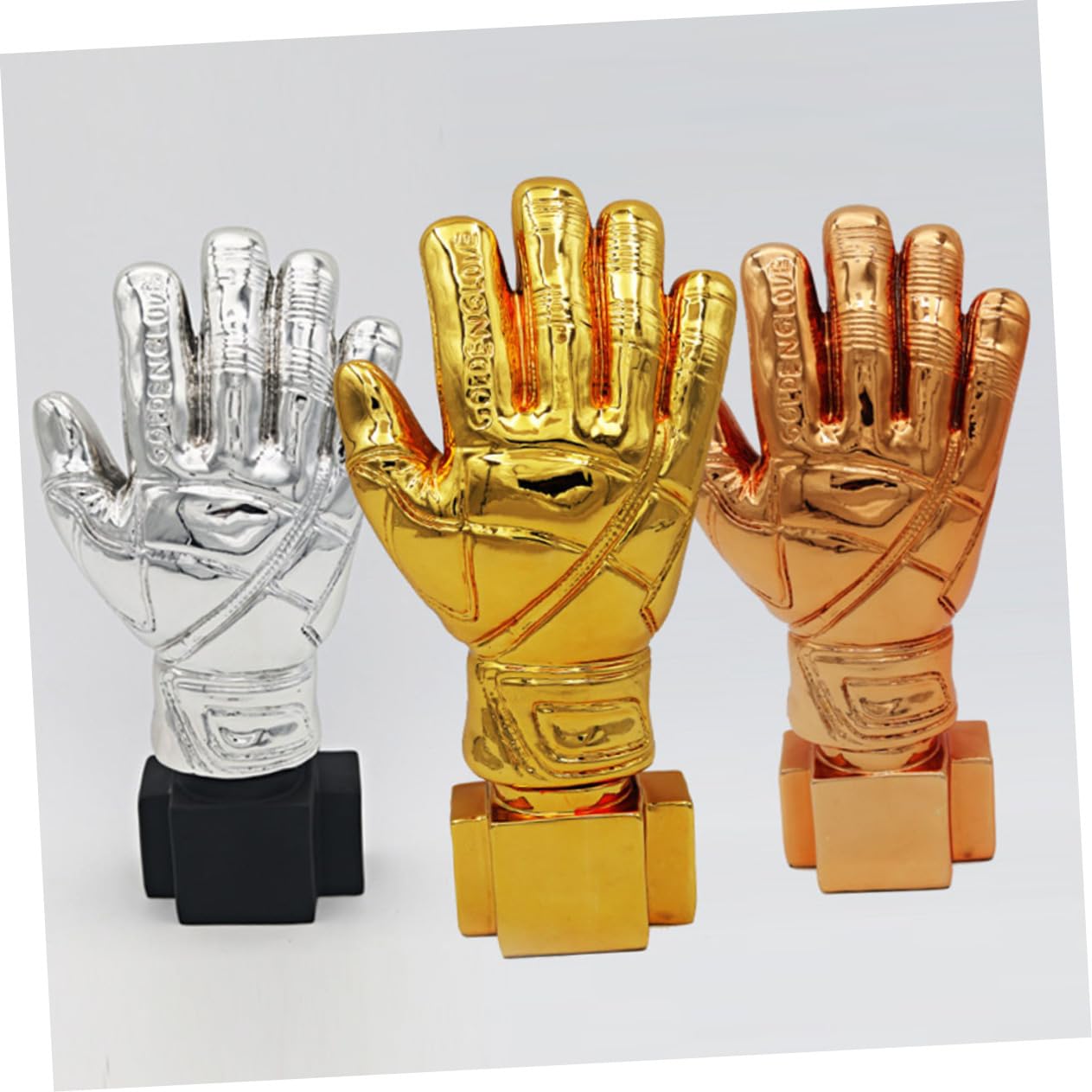 WOONEKY Soccer Trophy Award for Goalkeepers - Premium Soccer Competition Prize for Players & Fans - Perfect for Tournaments, Team Celebrations & Sports Awards Ceremonies