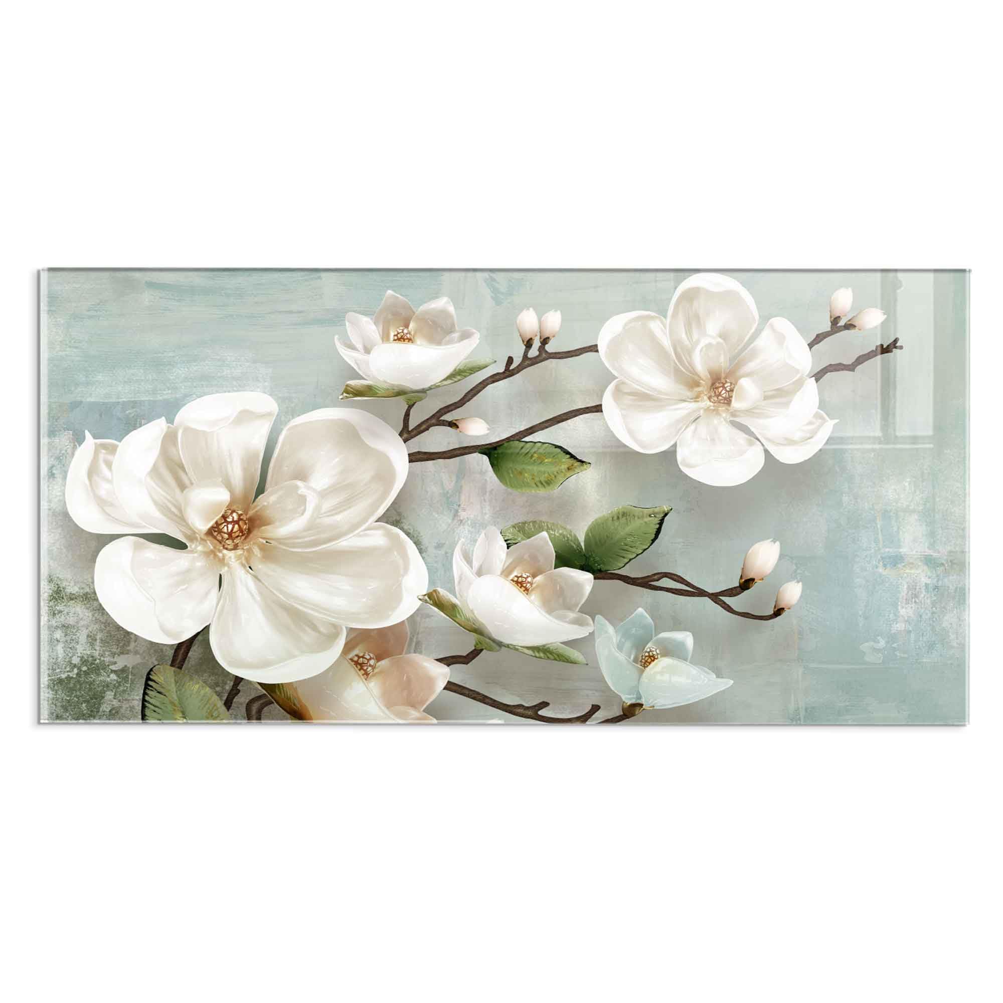 Tempered Glass Kitchen Backsplash - 30x18