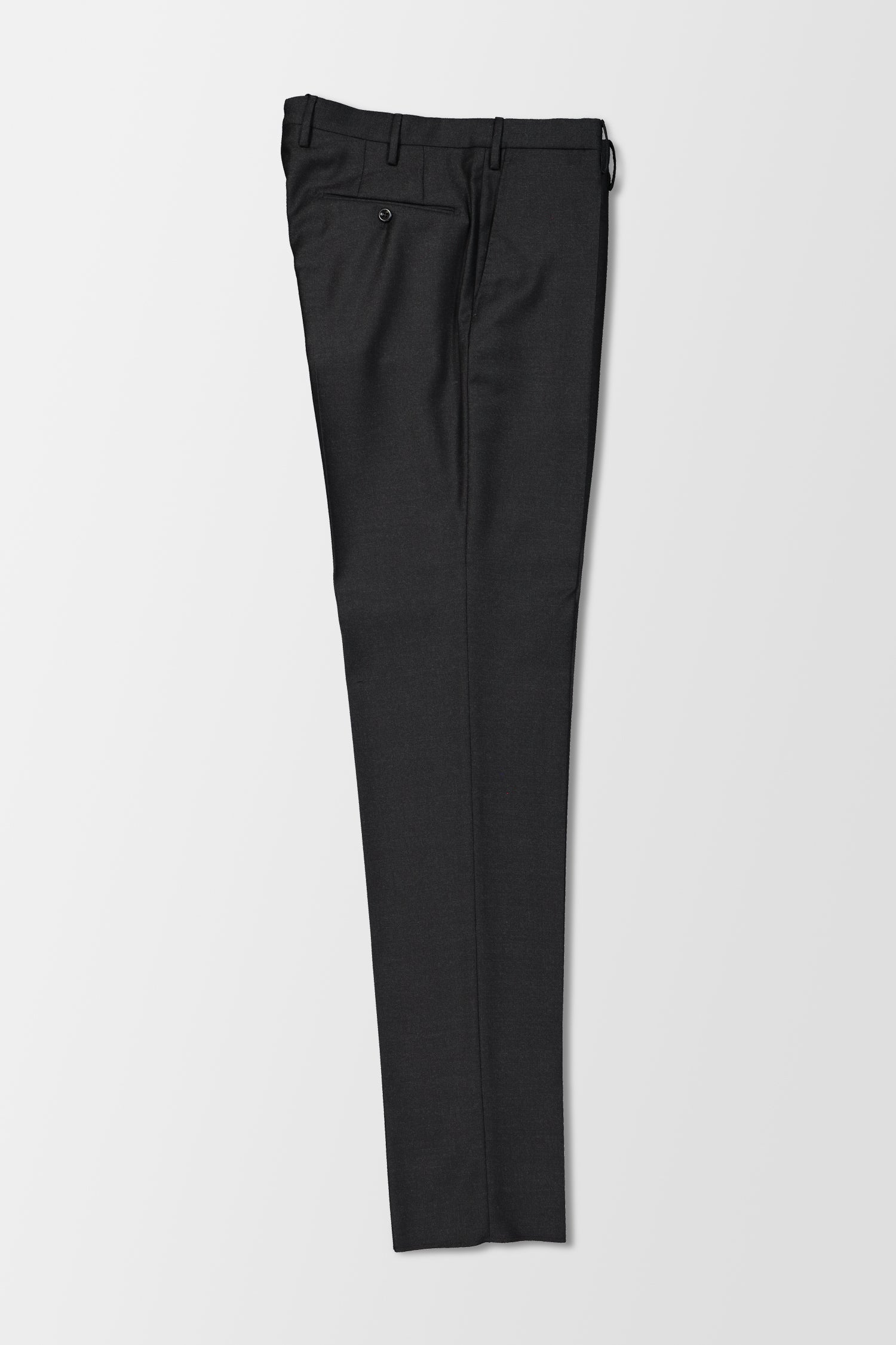 Premium Incotex Dark Grey Dress Pants for Men - Slim Fit Business Casual Trousers - Perfect for Office, Meetings & Formal Events