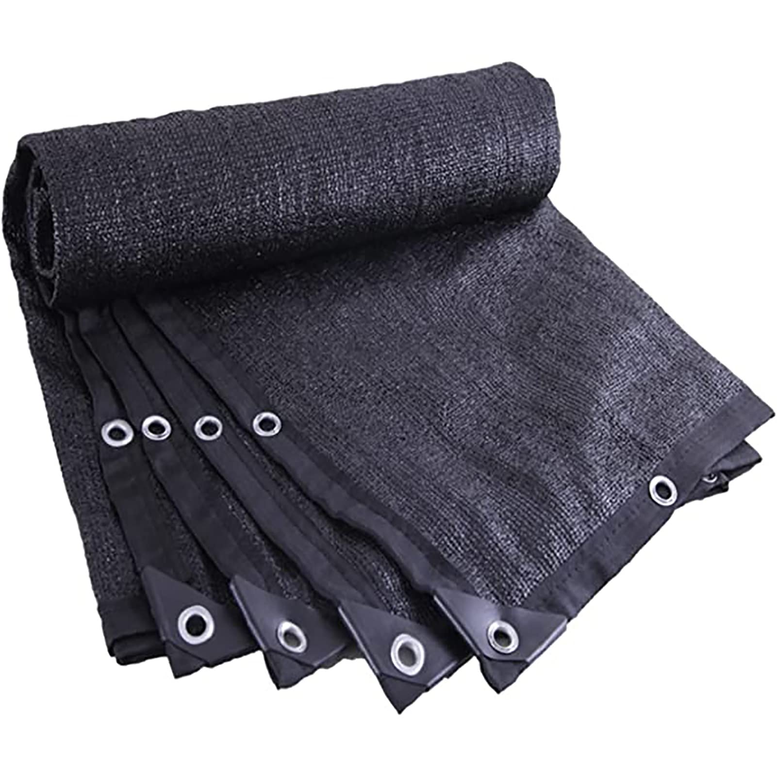 90% UV Blocking Plant Shade Cloth - Black Sun Shade Sail with Reinforced Buttonhole Edges for Outdoor Patio, Garden, Greenhouse & Pergola Cover (3x4m) - Perfect for Sun Protection, Plant Growth & Outdoor Relaxation