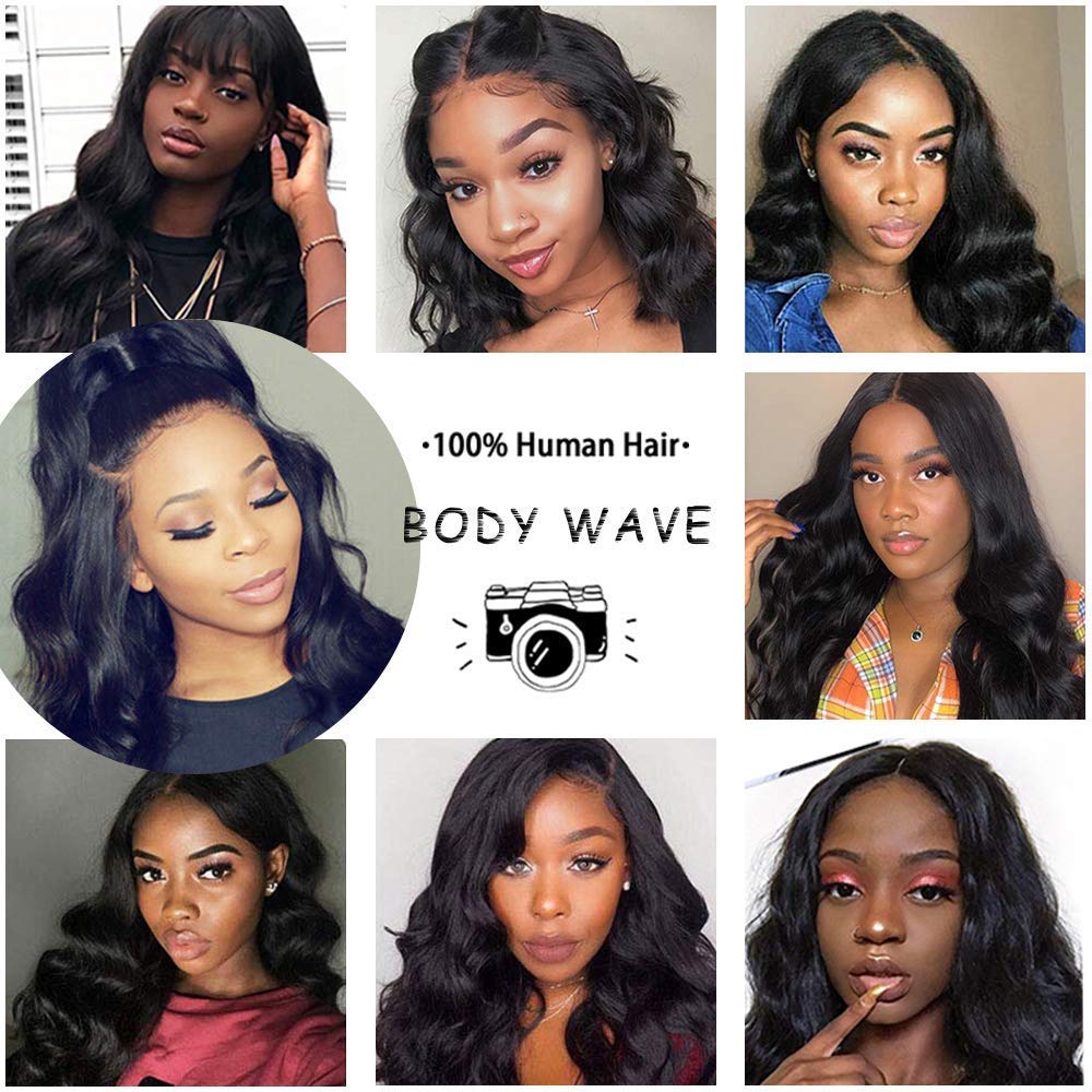 Foreverlove 13x4 Lace Front Wig 100% Brazilian Virgin Human Hair | 200% Density Transparent Lace Wig for Black Women (28 Inch) | Perfect for Daily Wear, Special Occasions & Protective Styling