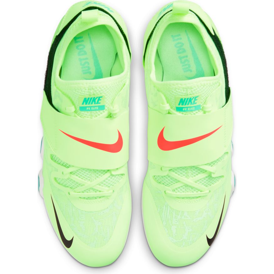 Unisex Pole Vault Elite Shoes 700 - Barely Volt/Hyper Orange/Black | Lightweight Track & Field Shoes for Sprinting, Jumping & Training