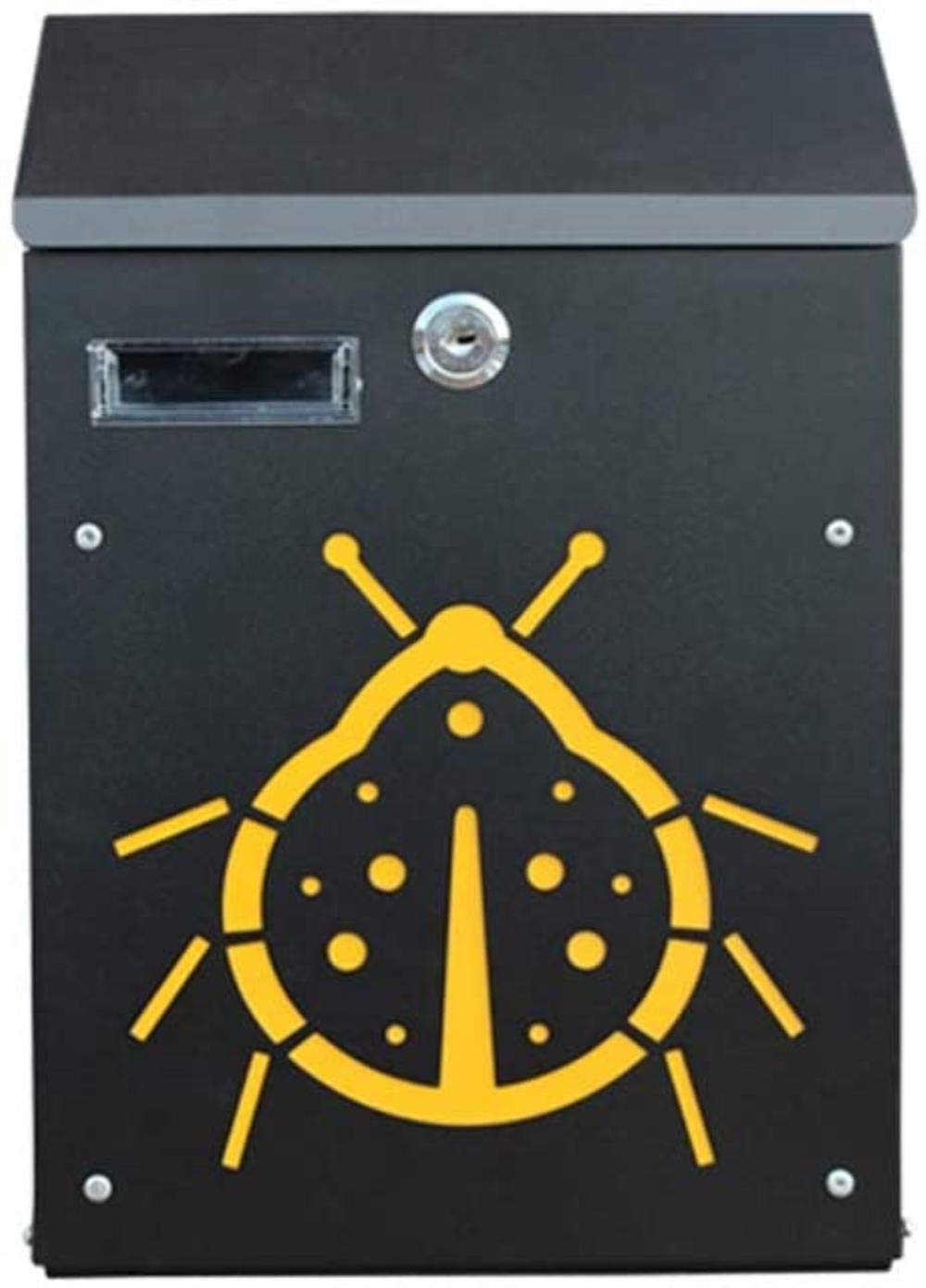Vintage Wall Mount Mailbox - Decorative Letter Box for Home, Garden & Office - Small Creative Suggestion Box (Choose Color A or B) - Perfect for Porch, Yard & Indoor Decor
