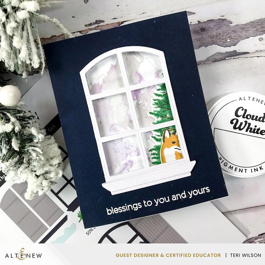 Majestic Mountains Layering Stencil Set (4 in 1) - DIY Scrapbooking, Card Making & Mixed Media Art - Perfect for Crafting, Home Decor & Wall Art Projects