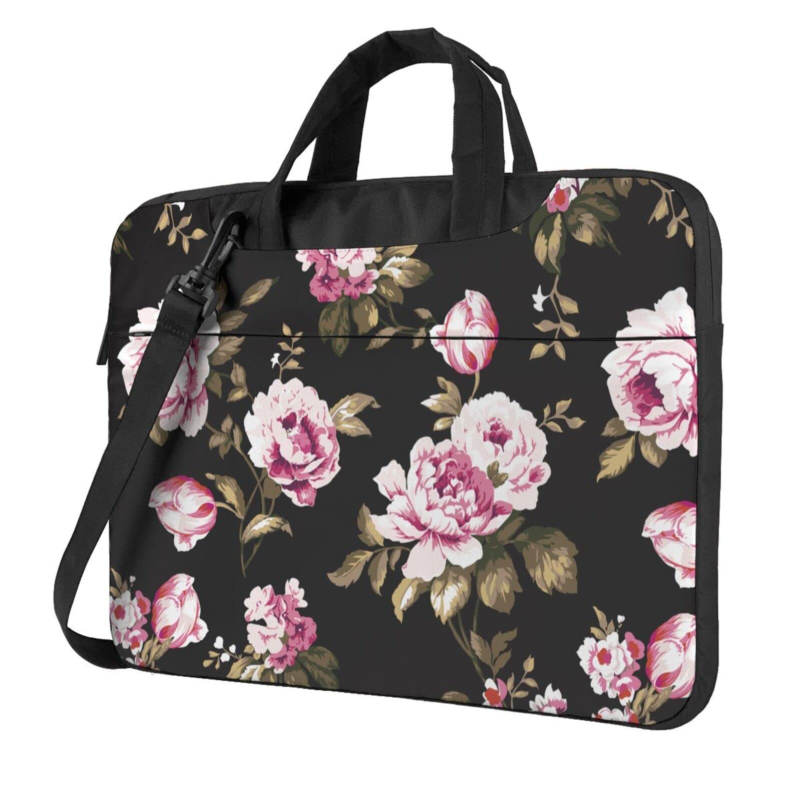 Stylish Unisex Laptop Bag for 13/14/15.6 Inch Devices - Durable Messenger Briefcase with Shoulder Strap, Perfect for Work, School & Travel
