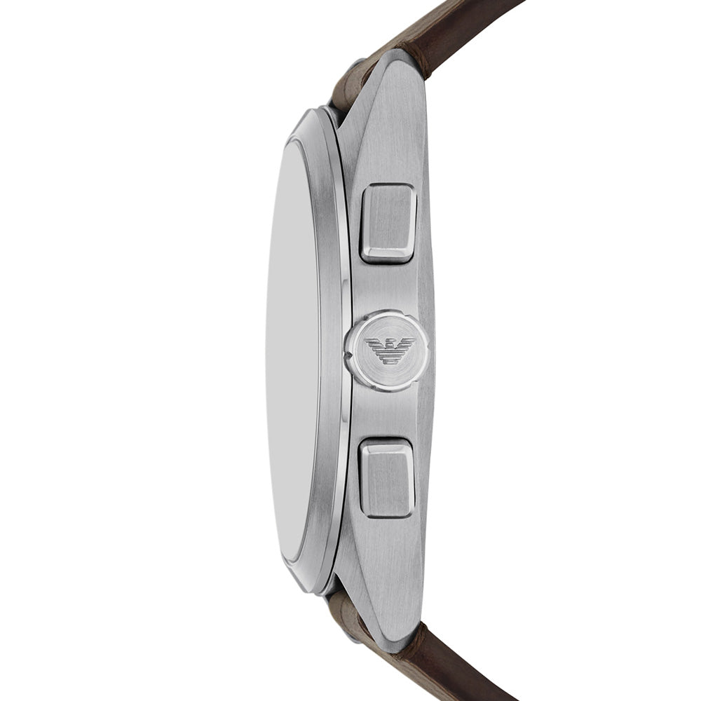 Emporio Armani AR11482 Claudio Men's Watch - Luxury Stainless Steel Chronograph for Business & Formal Occasions