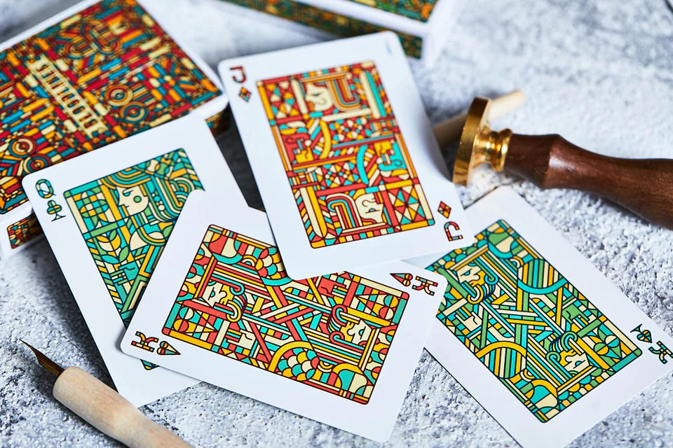 Premium Bloodlines Emerald Playing Cards - Elegant Green Poker Deck for Magic Tricks, Cardistry & Casino Games - Perfect for Collectors & Professional Players