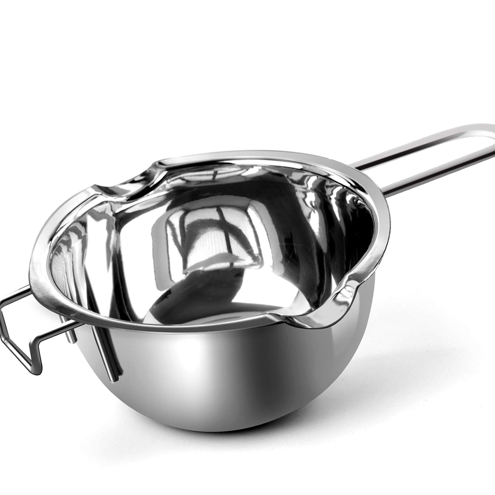 1000ML (34oz) Stainless Steel Double Boiler Pot Set - Perfect for Melting Chocolate, Making Candles & Candy - Ideal for Home Baking, DIY Crafts & Professional Kitchen Use