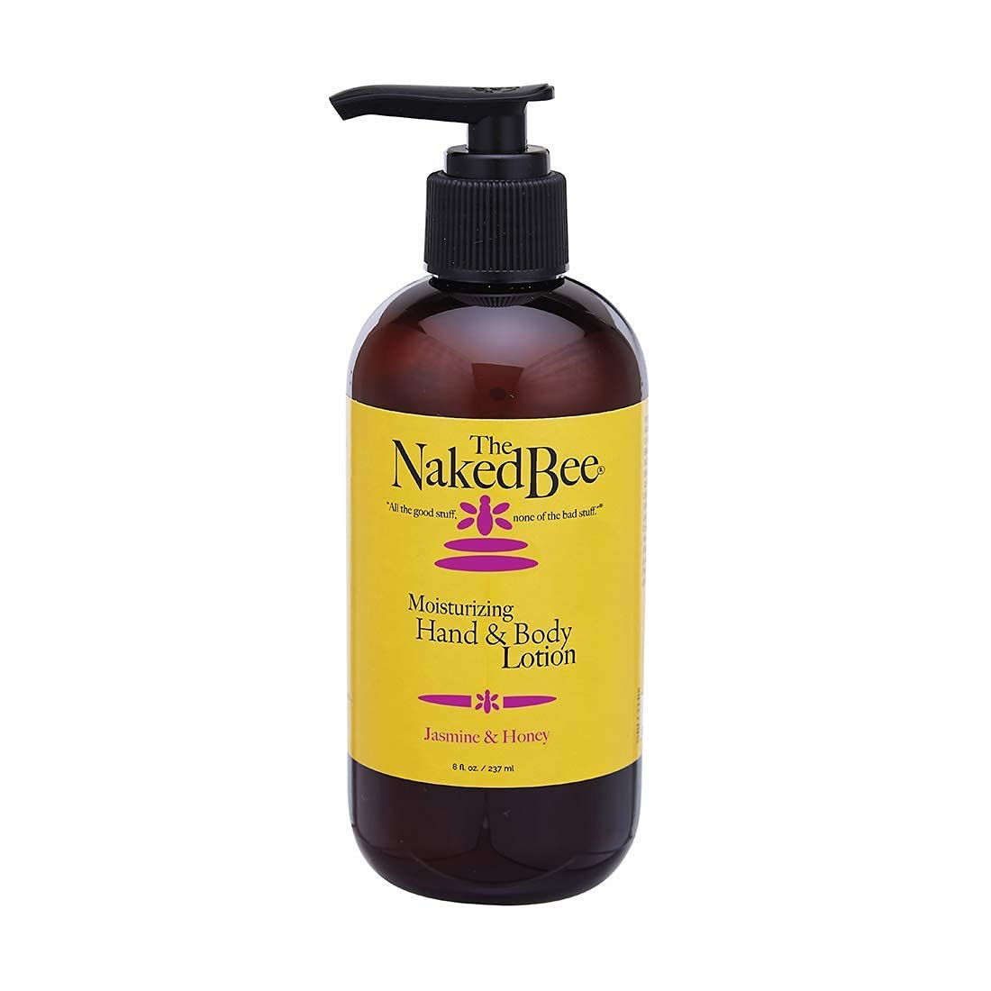 The Naked Bee Orange Blossom Honey Hand & Body Lotion 8oz - Moisturizing Lotion with Nag Champa Sandalwood & Indian Massala, Jasmine & Honey - Hydrating Hand & Cuticle Healing Salve for Dry Skin - Perfect for Daily Moisturizing, Spa Days & Gift Sets