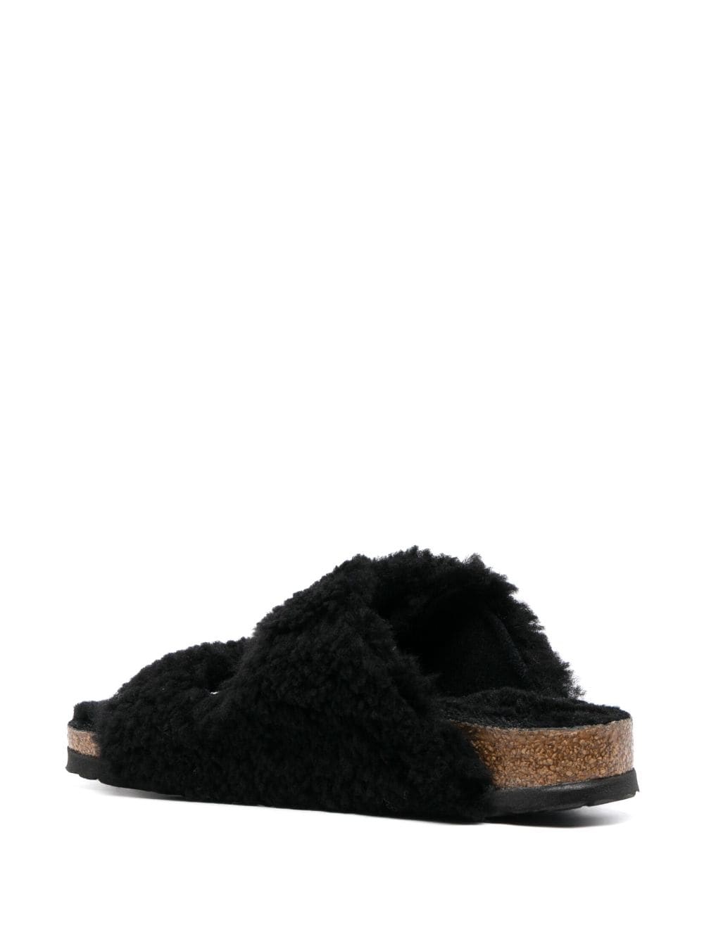 Birkenstock Black Sandals for Women & Men - Comfortable Cork Footbed Slides for Walking, Beach, and Casual Wear