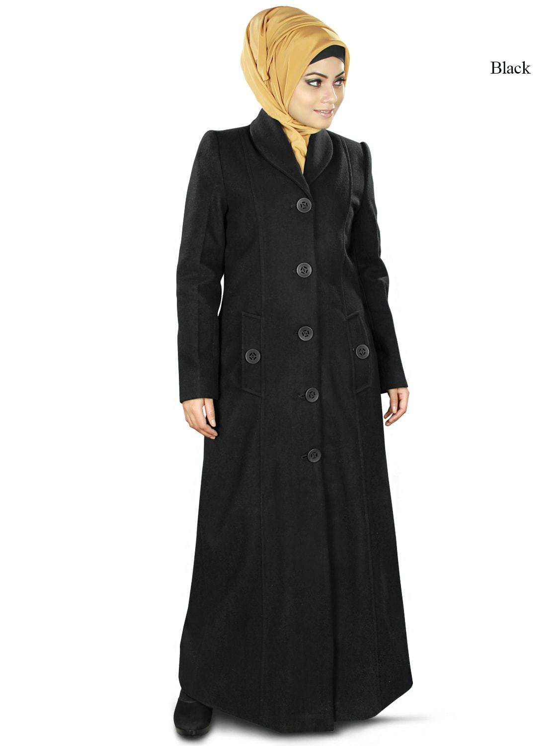 Izma Women's Long Coat - Elegant Winter Trench Coat with Belt, Warm Wool Blend Outerwear for Cold Weather | Perfect for Office, Dating, and Outdoor Activities