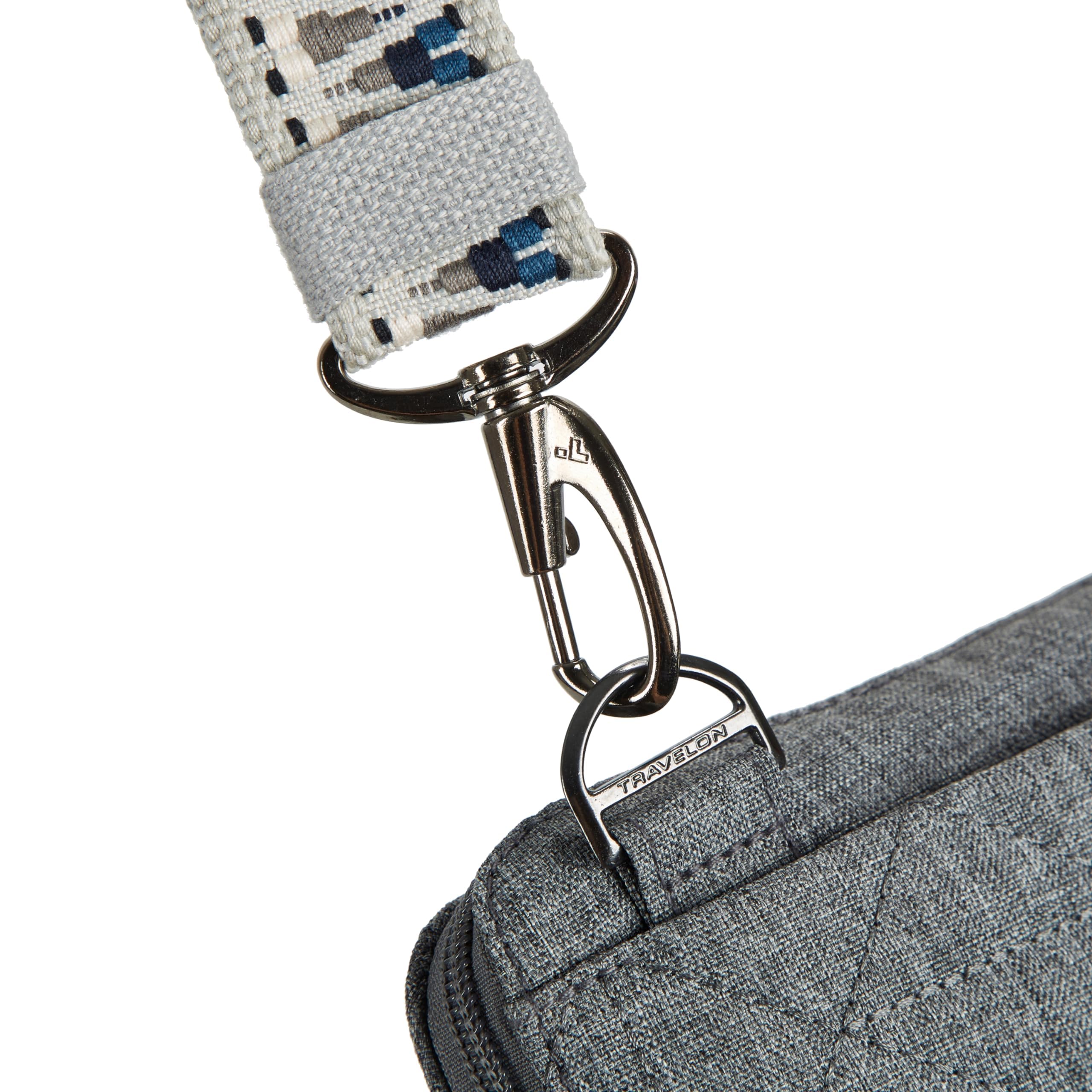 Travelon Anti-Theft Boho Slim Crossbody Bag for Women - Stylish & Secure Purse for Travel, Commuting & Everyday Use