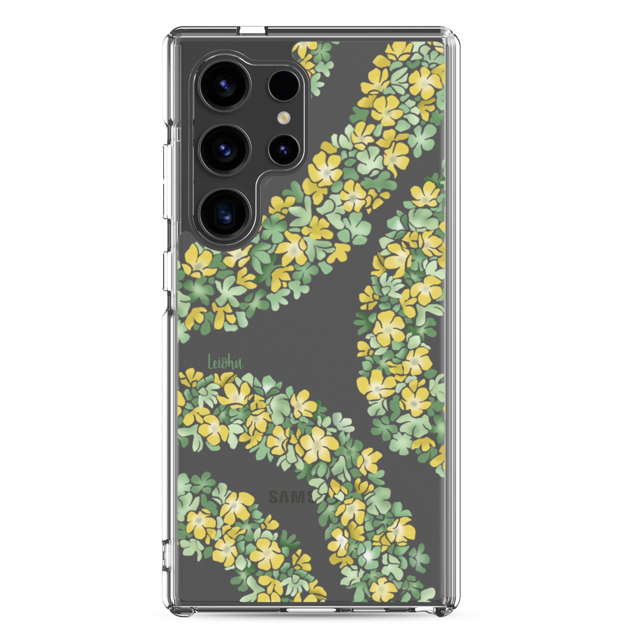 Double Pakalana Clear Case for Samsung Galaxy - Slim Protective Phone Cover for Everyday Use & Travel