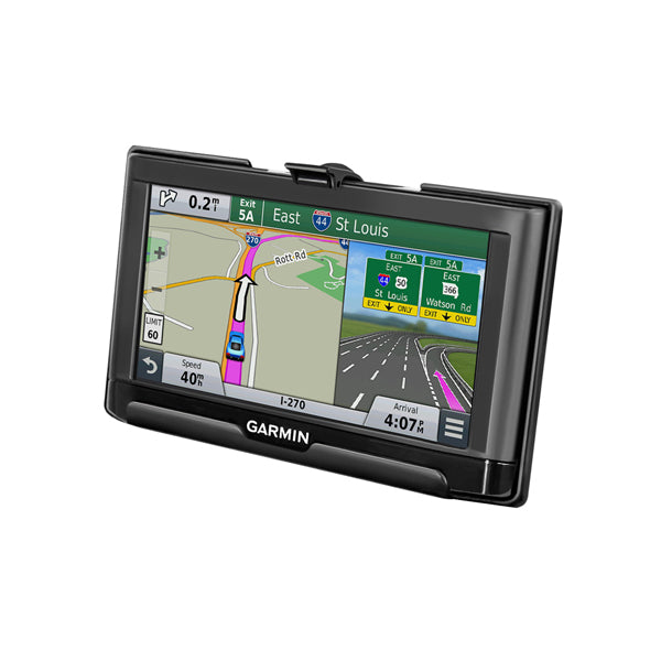 RAM Mount Cradle for Garmin nuvi 65 66 67 68 GPS - RAM HOL GA67U Universal Vehicle Dashboard Mount - Perfect for Road Trips & Truck Navigation