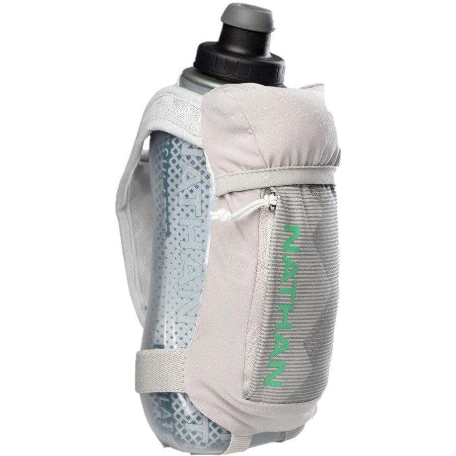 Nathan Quicksqueeze 18oz Insulated Handheld Water Bottle - Leakproof & BPA-Free for Running, Hiking, Gym & Outdoor Activities