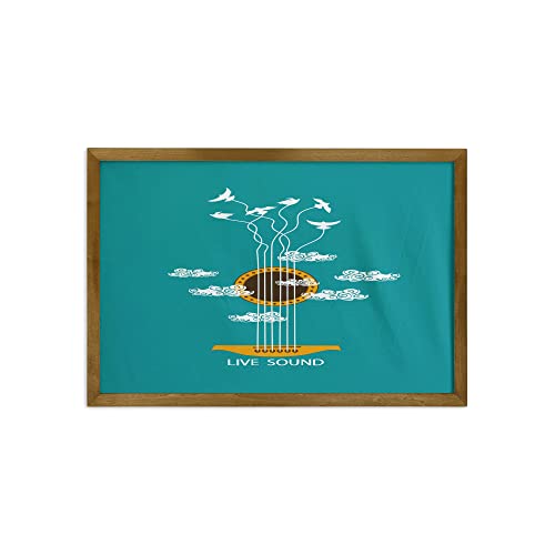 Turquoise Marigold White