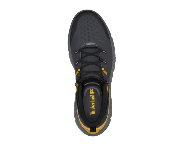 Intercept Mid Steel Toe Work Boots - Dark Grey Safety Shoes for Men, OSHA Compliant, Slip & Oil Resistant - Perfect for Construction, Warehouse & Industrial Work