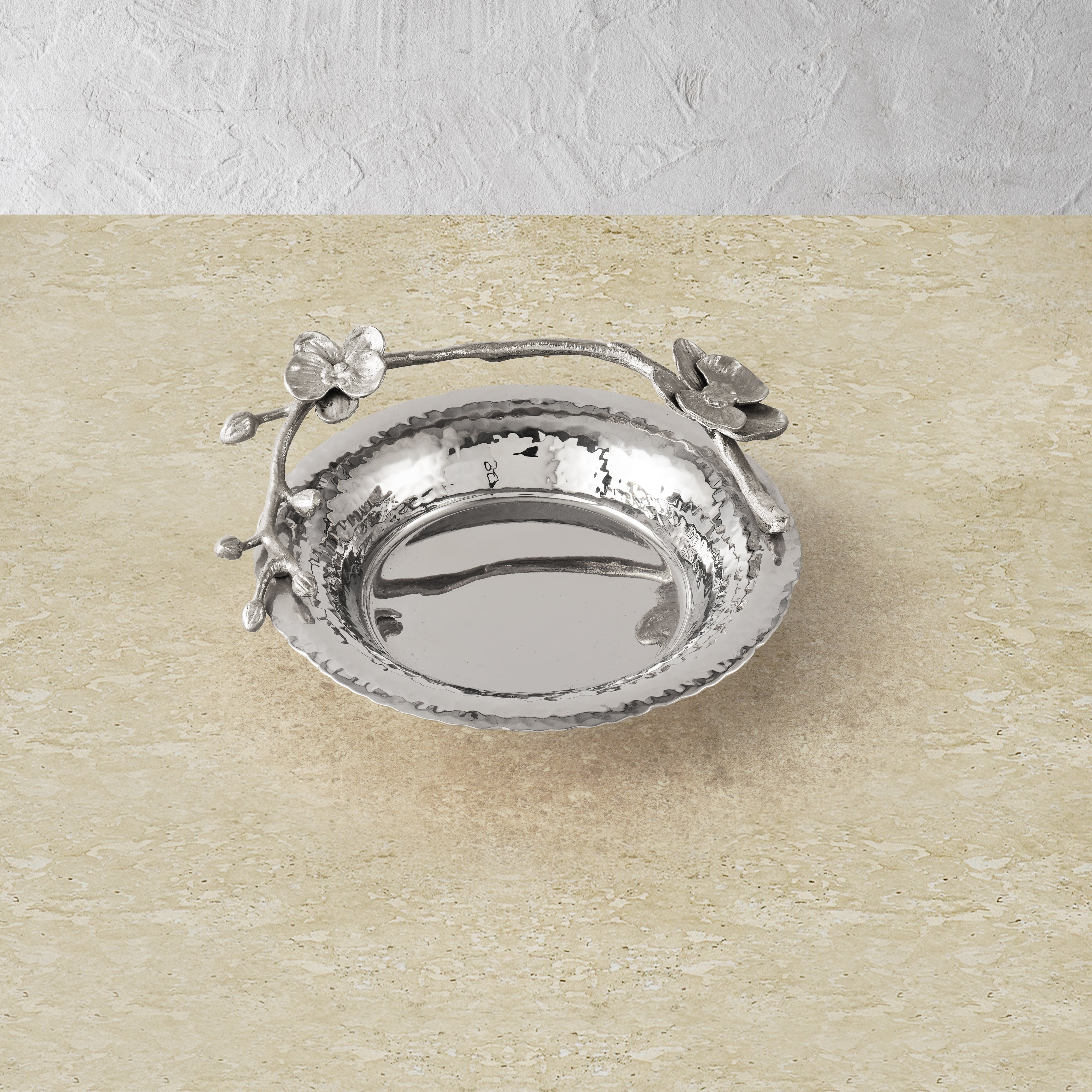Premium White Orchid Wine Coaster Set - Absorbent & Elegant Drink Coasters for Red Wine, Cocktails & Beverages - Perfect for Dinner Parties, Home Bar & Wedding Decor